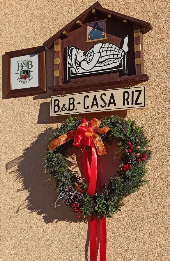 B&B Casa Riz Castello–Molina di Fiemme Kültér fotó
