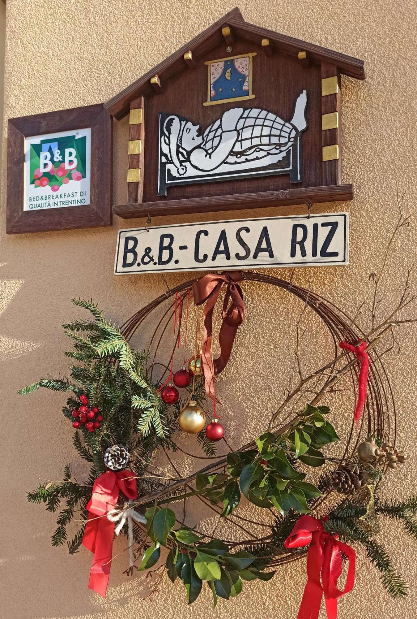B&B Casa Riz Castello–Molina di Fiemme Kültér fotó